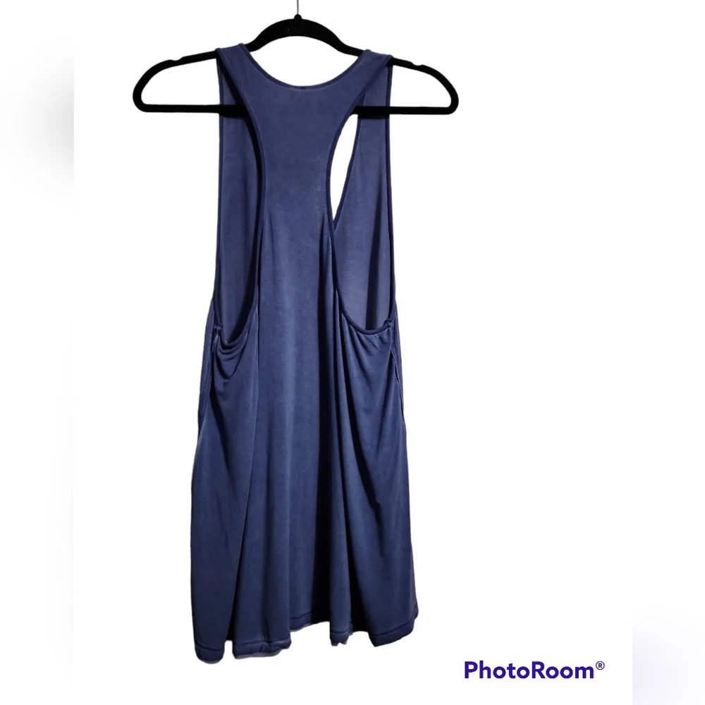 Free People purple  t front tank new size medium - Picture 3 of 5